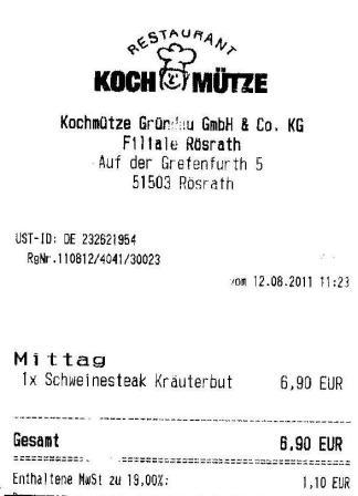 entl Hffner Kochmtze Restaurant